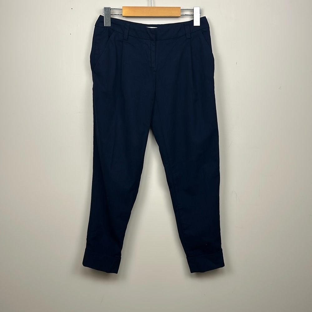 PIERRE BALMAIN VINTAGE Navy 8 wool trousers